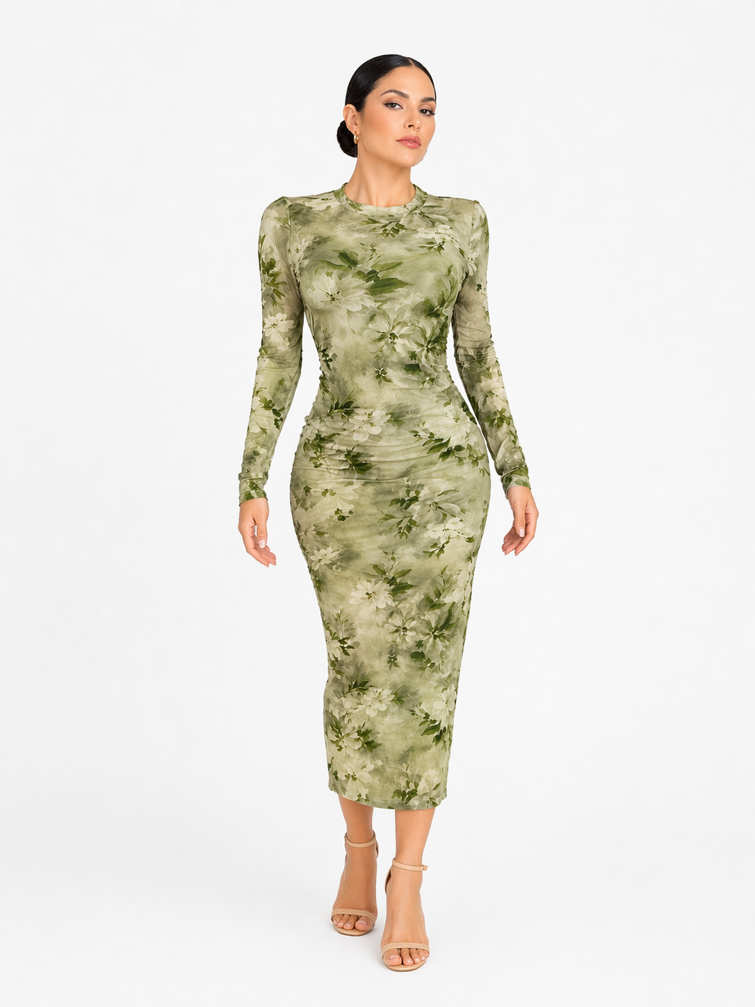 Sage Bloom Dress