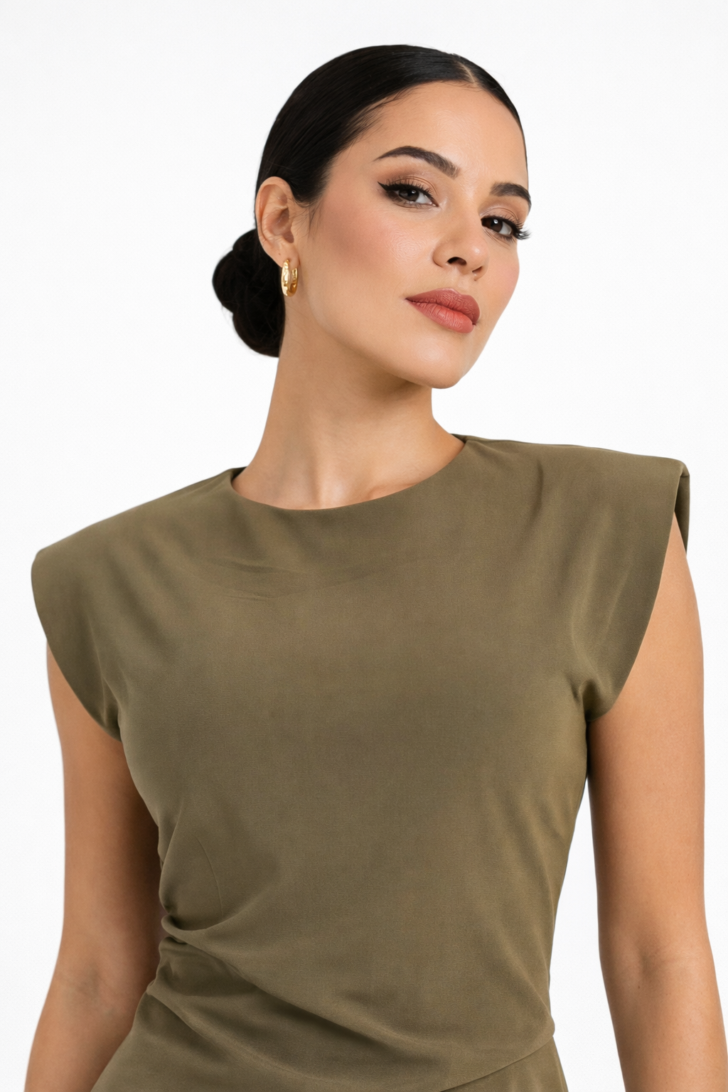 Olive Muse Dress