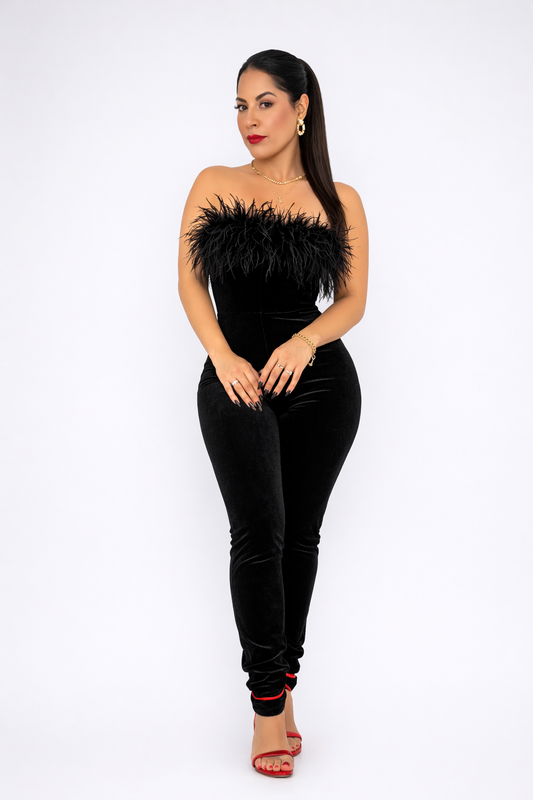 Velvet Jumpsuit
