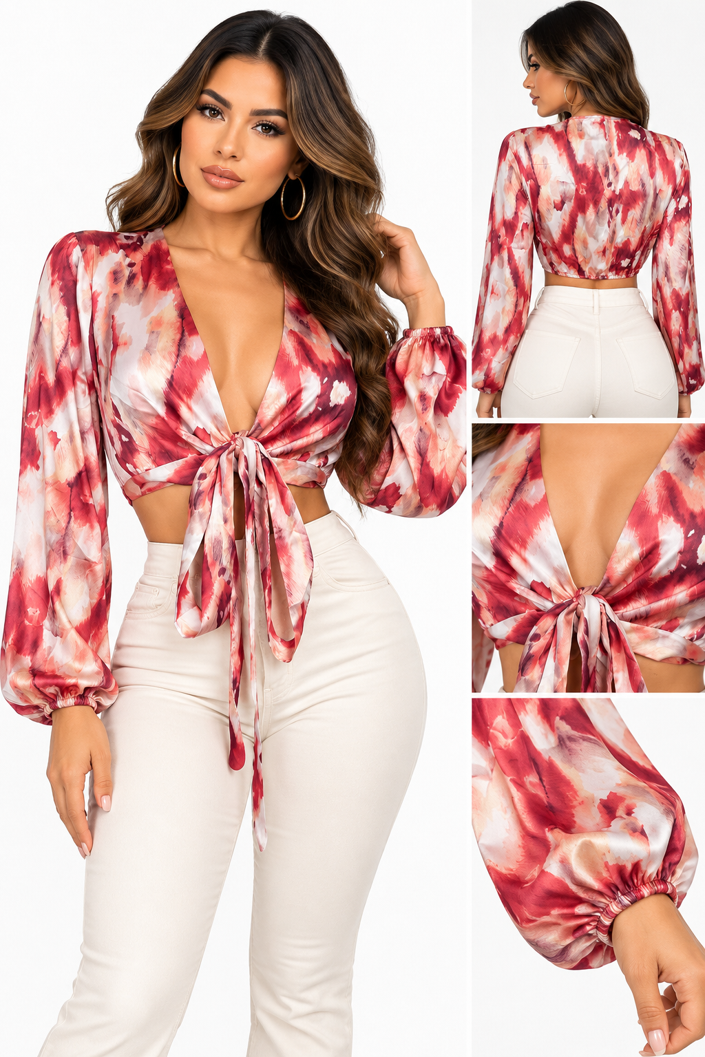 Rose Crop Top
