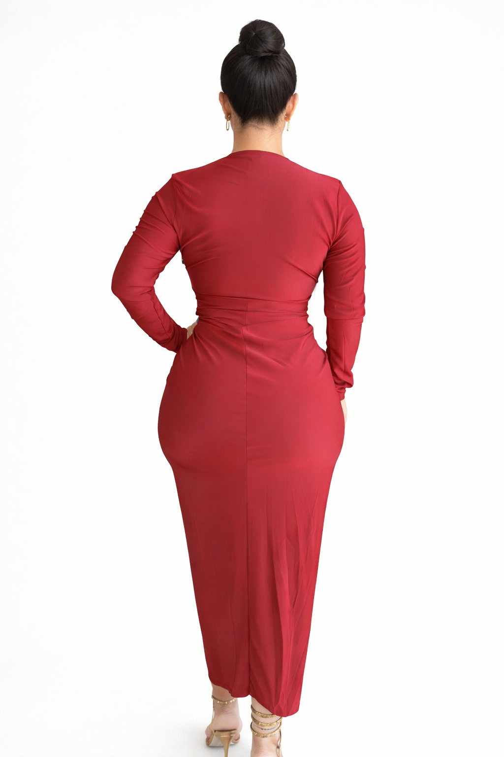 Scarlet Siren Midi Dress