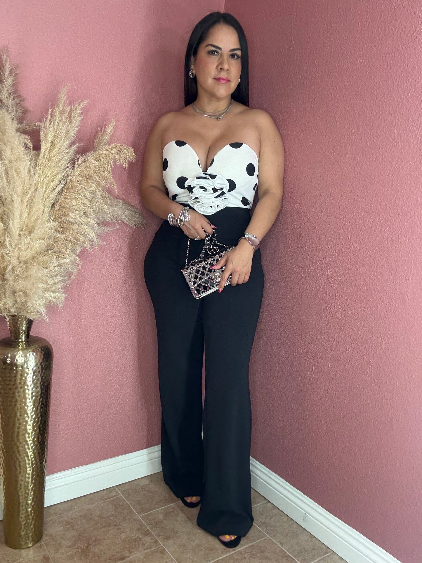 Sophia Strapless Jumpsuit