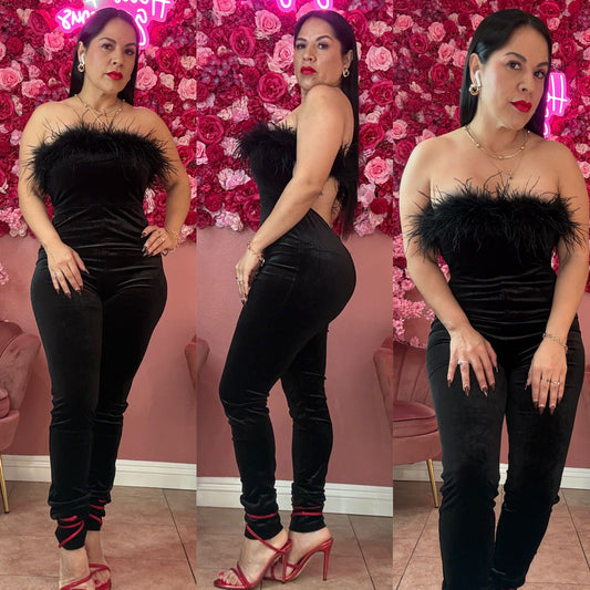 Velvet Jumpsuit